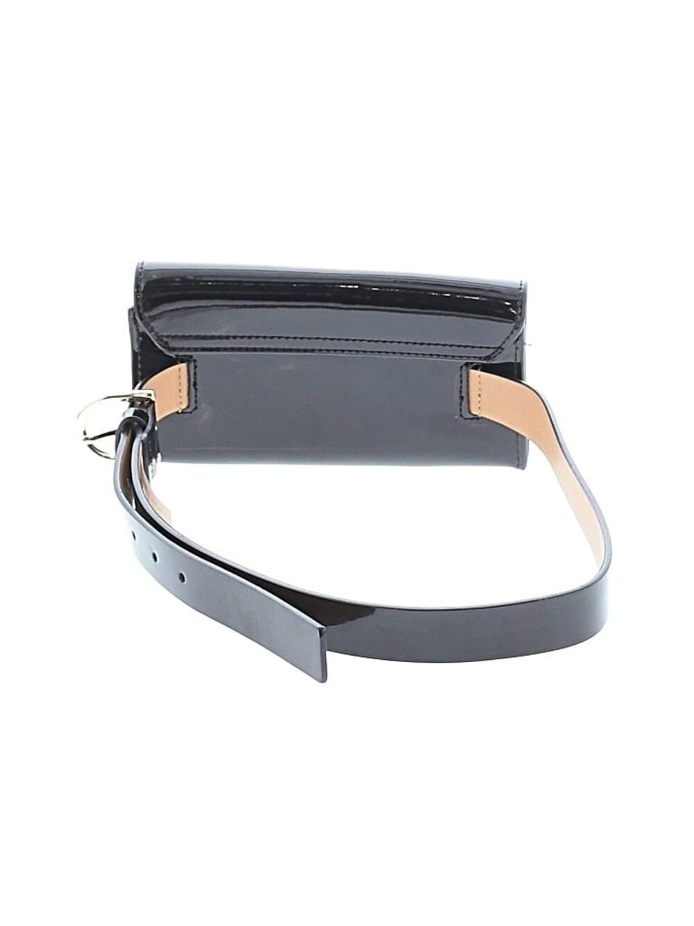 Kate Spade New York Belt Bag Adjustable Patent Leather Black S/M - Picture 3 of 6